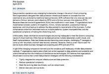 HPE SimpliVity Enhances Data Protection and Recovery