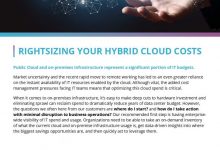 Rightsizing your hybrid cloud costs