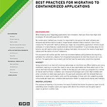 Photo of Best Practices For Migrating To Containerized Applications