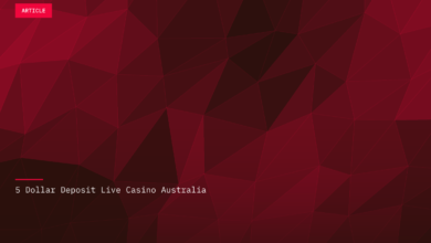 5 Dollar Deposit Live Casino Australia