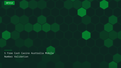 5 Free Cash Casino Australia Mobile Number Validation