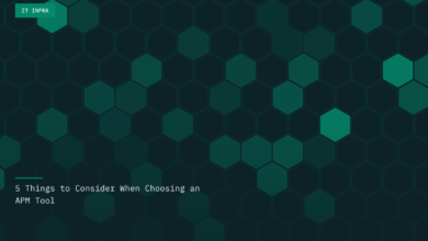 5 Things to Consider When Choosing an APM Tool 5 Things to Consider When Choosing an APM Tool