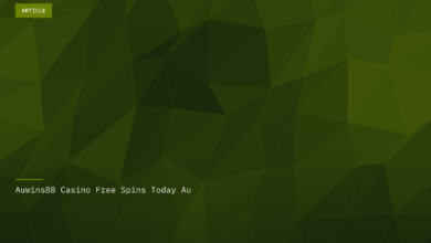 Auwins88 Casino Free Spins Today Au