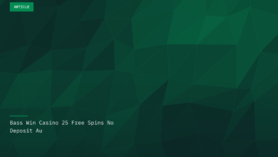 Bass Win Casino 25 Free Spins No Deposit Au