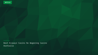 Best Ecopayz Casino No Wagering Casino Australia