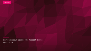 Best Ethereum Casino No Deposit Bonus Australia
