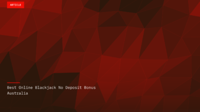 Best Online Blackjack No Deposit Bonus Australia