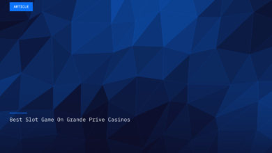 Best Slot Game On Grande Prive Casinos