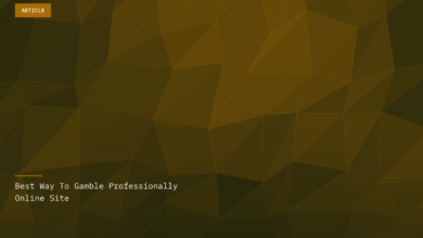 Best Way To Gamble Professionally Online Site