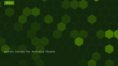 Bitcoin Casinos For Australia Players