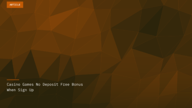 Casino Games No Deposit Free Bonus When Sign Up