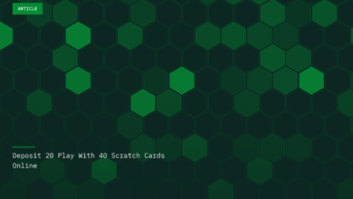 Deposit 20 Play With 40 Scratch Cards Online