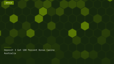Deposit 3 Get 100 Percent Bonus Casino Australia