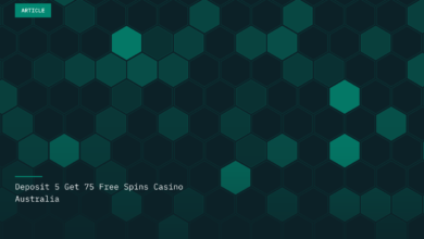Deposit 5 Get 75 Free Spins Casino Australia
