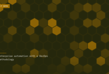 Enterprise automation with a DevOps methodology