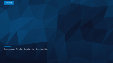 European Style Roulette Australia