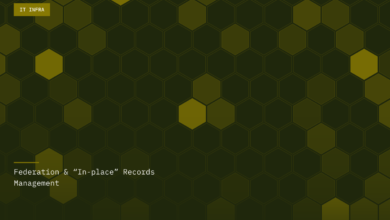 Federation & “In-place” Records Management Federation & “In-place” Records Management