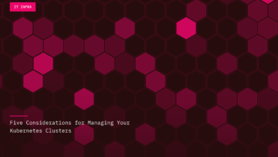 Five Considerations for Managing Your Kubernetes Clusters