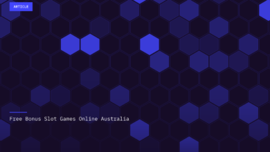 Free Bonus Slot Games Online Australia