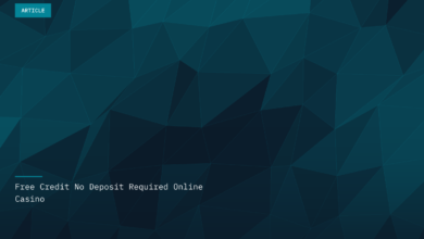 Free Credit No Deposit Required Online Casino Free Credit No Deposit Required Online Casino