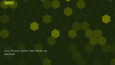 Free Online Casino Real Money No Download