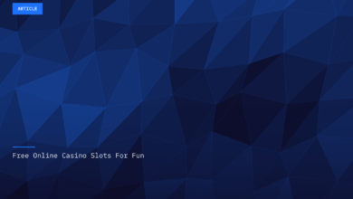 Free Online Casino Slots For Fun