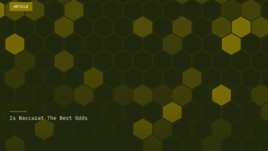 Is Baccarat The Best Odds Is Baccarat The Best Odds