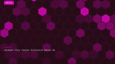 Jackpot City Casino Exclusive Bonus Au