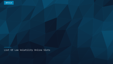 List Of Low Volatility Online Slots List Of Low Volatility Online Slots