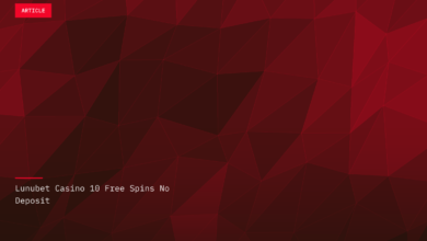 Lunubet Casino 10 Free Spins No Deposit