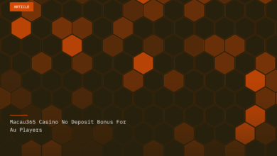 Macau365 Casino No Deposit Bonus For Au Players