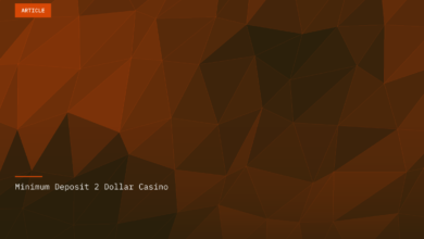 Minimum Deposit 2 Dollar Casino
