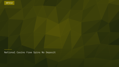 National Casino Free Spins No Deposit
