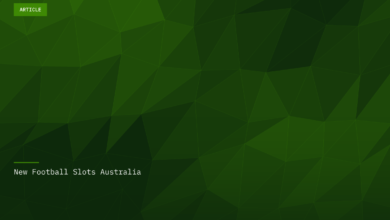 New Football Slots Australia