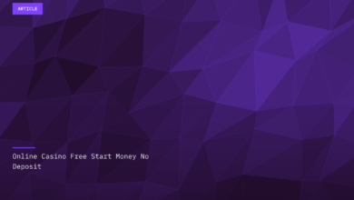 Online Casino Free Start Money No Deposit