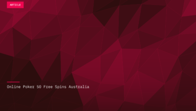 Online Poker 50 Free Spins Australia