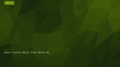 Ozwin Casino Daily Free Spins Au