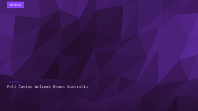 Poli Casino Welcome Bonus Australia