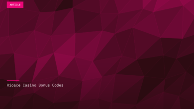 Rioace Casino Bonus Codes