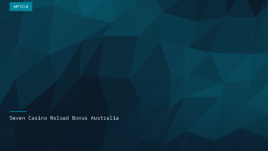 Seven Casino Reload Bonus Australia
