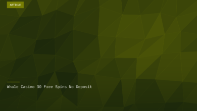 Whale Casino 30 Free Spins No Deposit